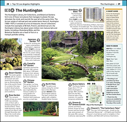 DK Eyewitness Top 10 Los Angeles (Pocket Travel Guide) - Retail Maharaj