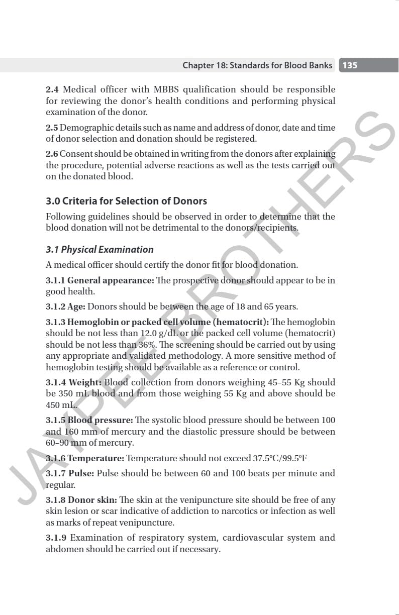ESSENTIALS OF BLOOD BANKING & TRANSFUSION MEDICINE