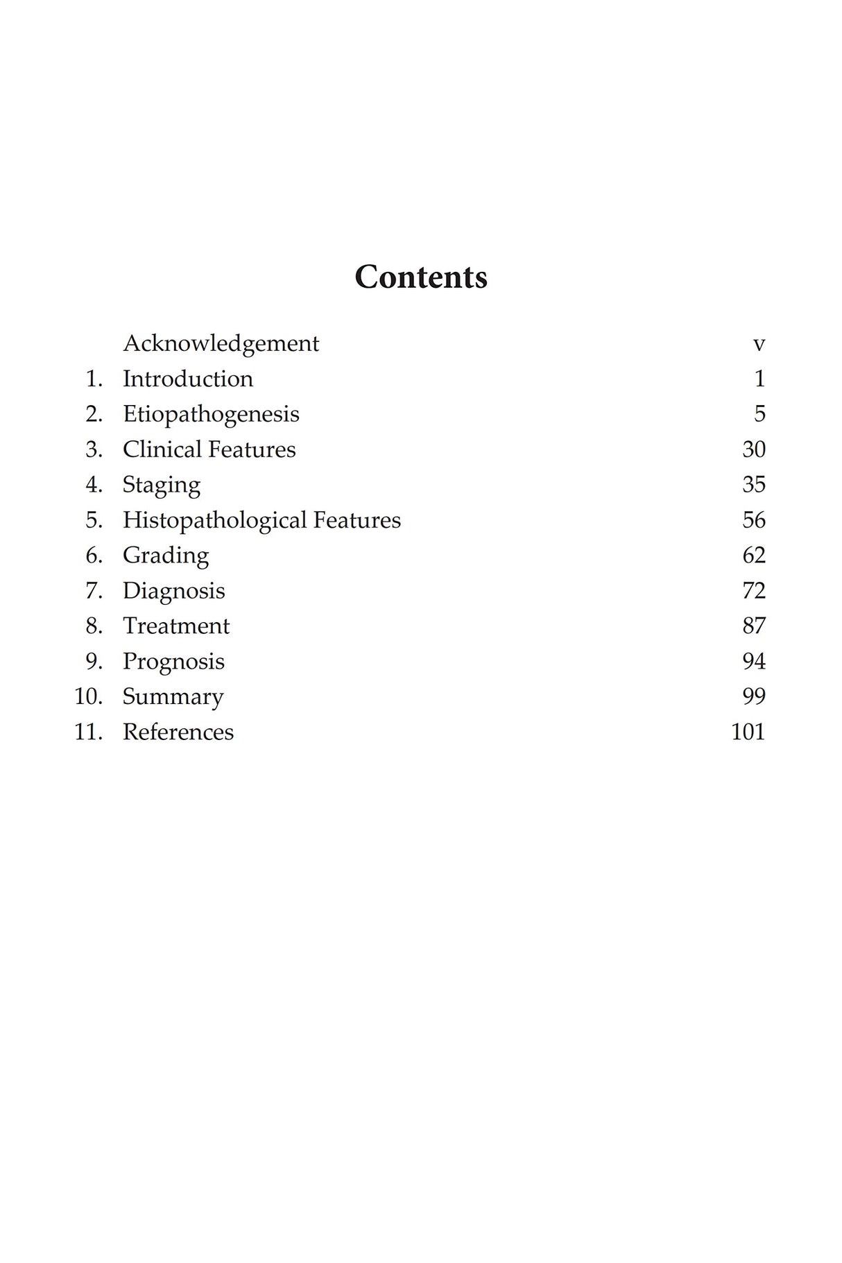 Staging and Grading of Oral Squamous Cell Carcinoma