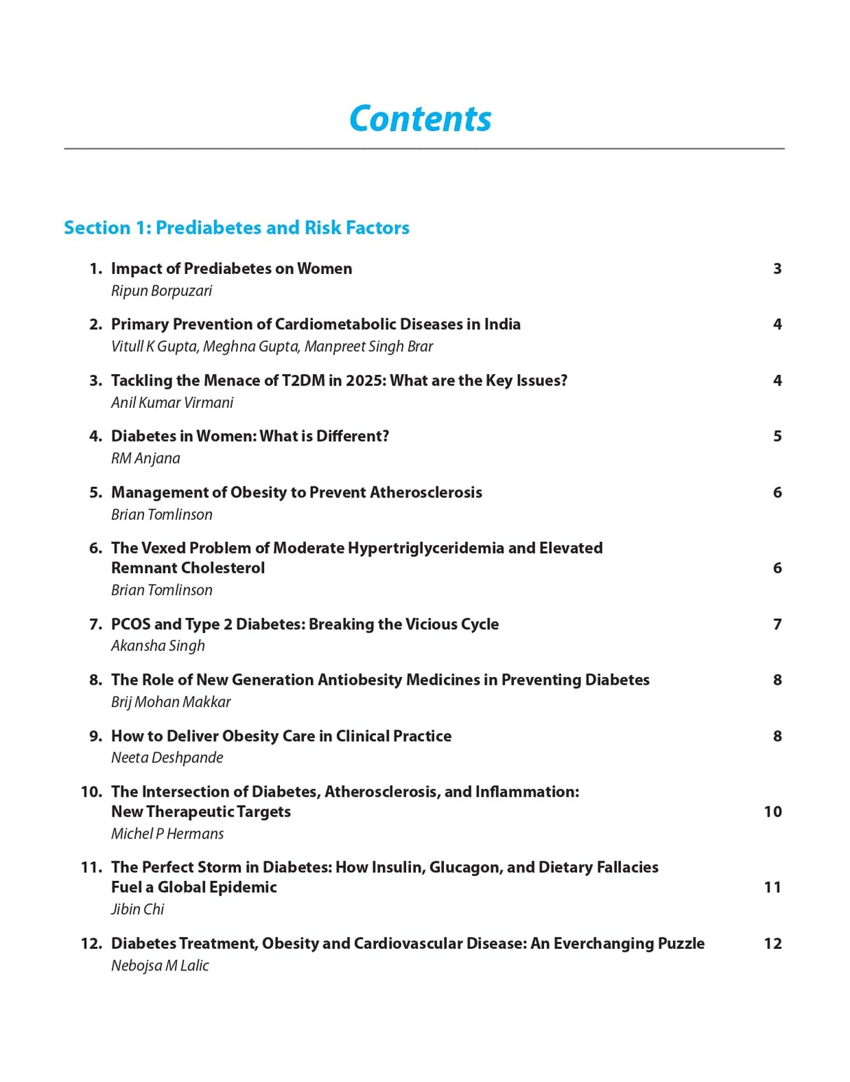 DIABETES INDIA UPDATE 2025