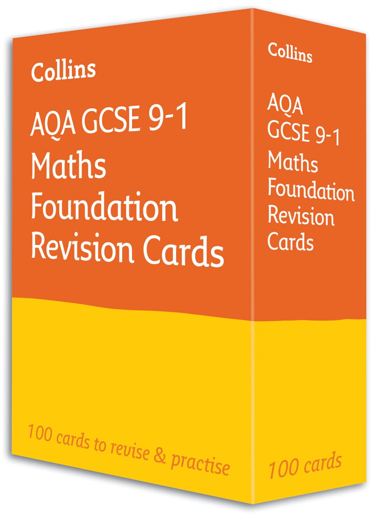 AQA GCSE 9-1 Maths Foundation Revision Cards: Ideal for the 2024 and 2025 exams (Collins GCSE Grade 9-1 Revision) - Retail Maharaj