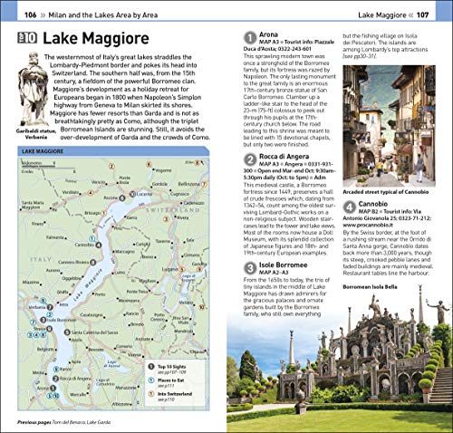 DK Eyewitness Top 10 Milan and the Lakes - Retail Maharaj