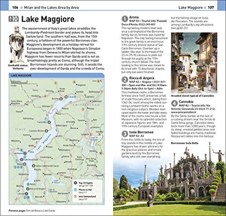 DK Eyewitness Top 10 Milan and the Lakes - Retail Maharaj