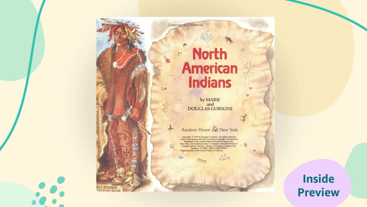 North American Indians (Pictureback(R)) - Retail Maharaj