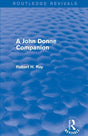 A John Donne Companion (Routledge Revivals) - Retail Maharaj