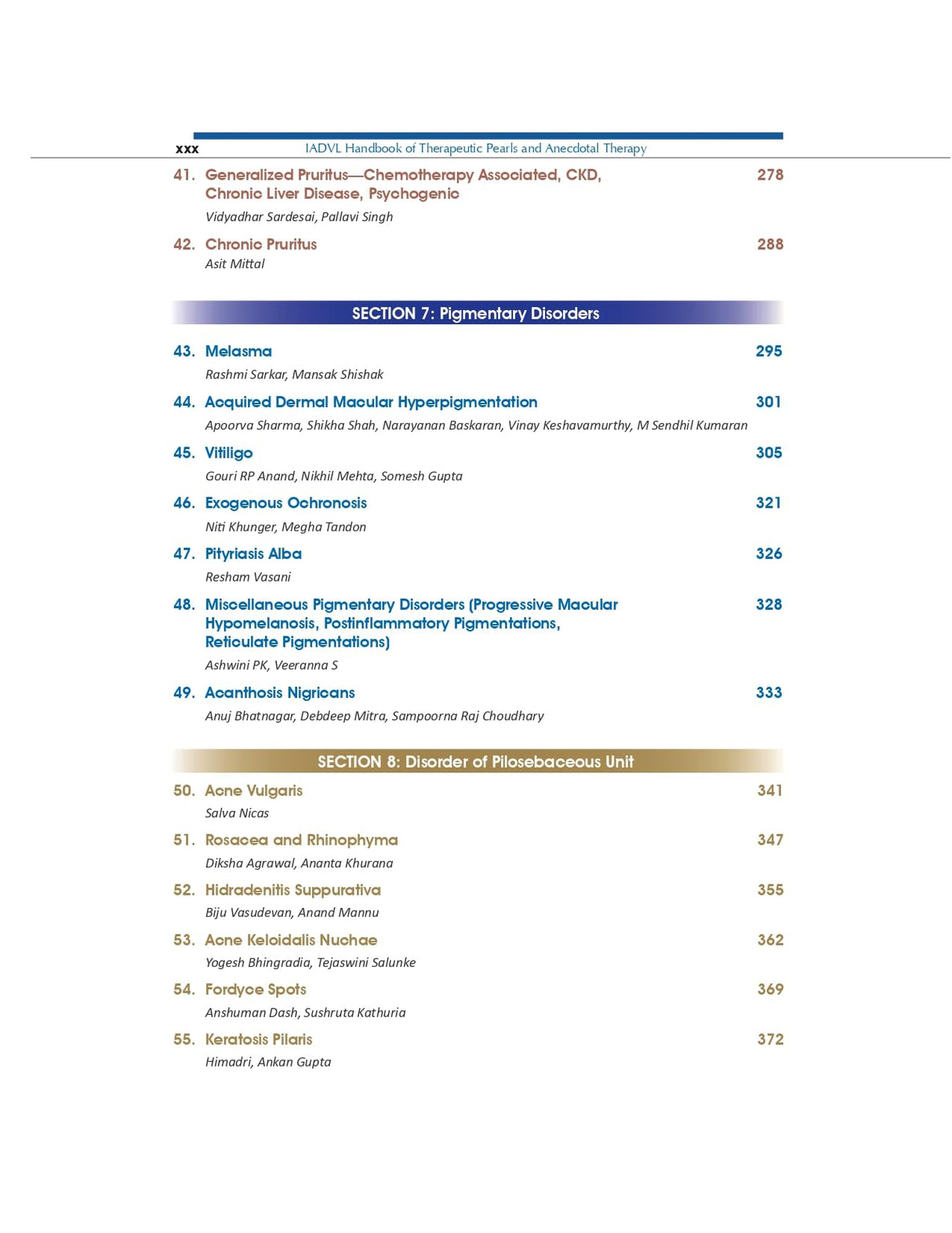 IADVL Handbook of Therapeutic Pearls and Anecdotal Therapies in Dermatology