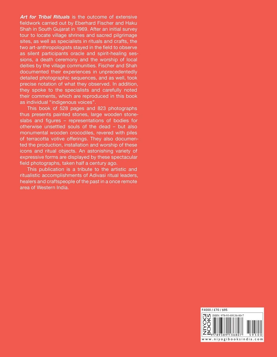 Art For Tribal Rituals In South Gujarat, India: A Visual Anthropological Survey of 1969 (H.B) - Retail Maharaj