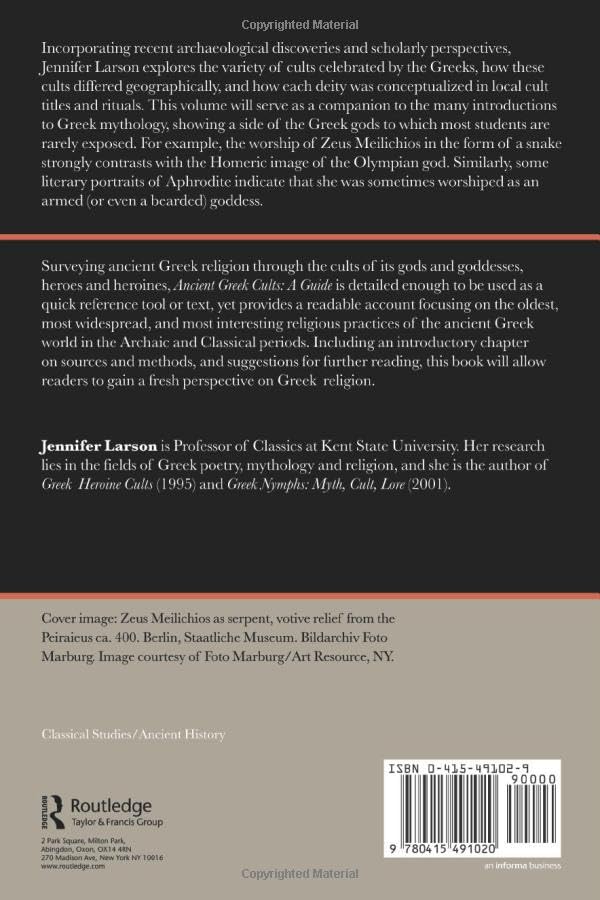 Ancient Greek Cults: A Guide - Retail Maharaj