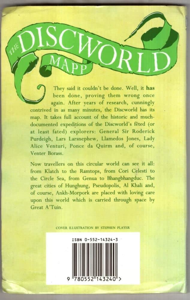 The Discworld Mapp: Sir Terry Pratchett’s much-loved Discworld, mapped for the very first time