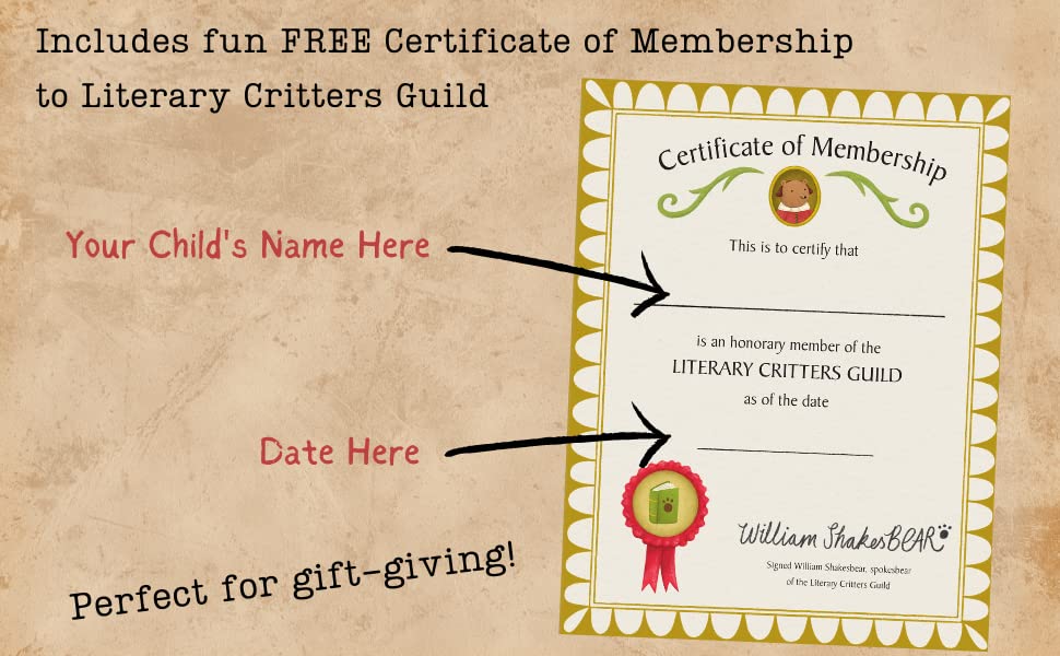 Literary Critters: William Shakesbear's Journey for Inspiration - Retail Maharaj