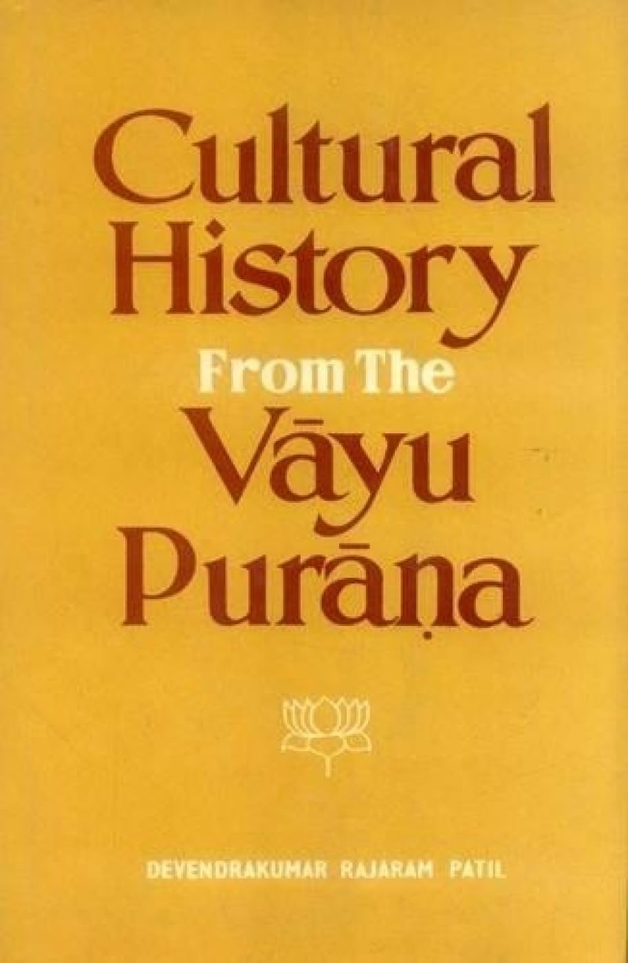 Cultural History from the Vayu Purana - Retail Maharaj