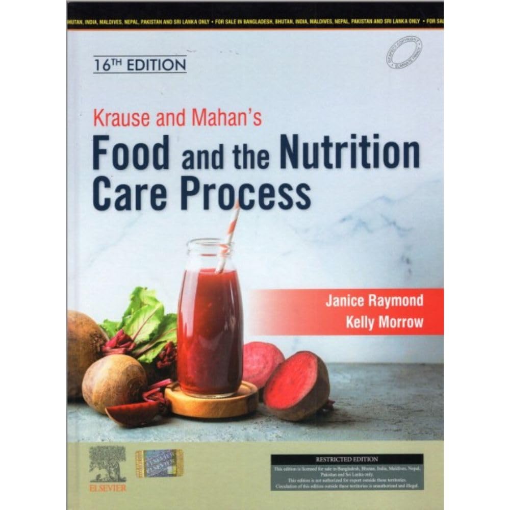 KRAUSE AND MAHANS FOOD AND THE NUTRITION CARE PROCESS 16ED (HB 2024)