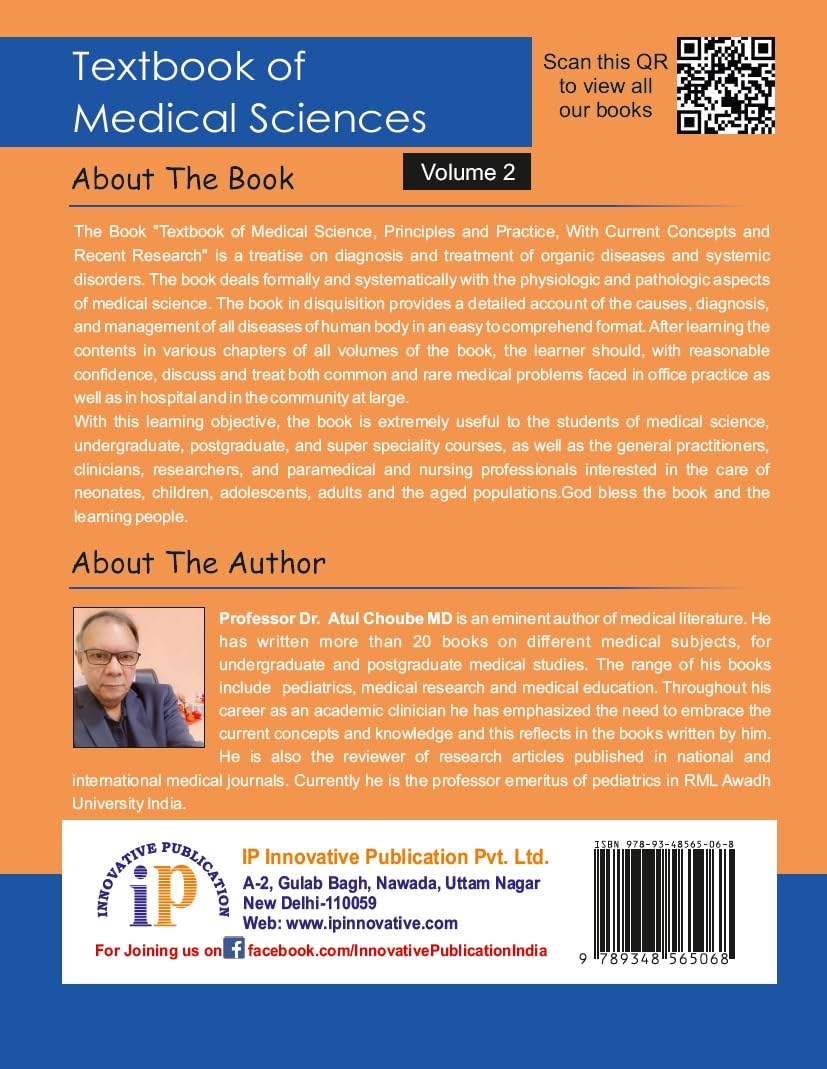 Textbook of Medical Science: Principles and Practice (Volume 2)