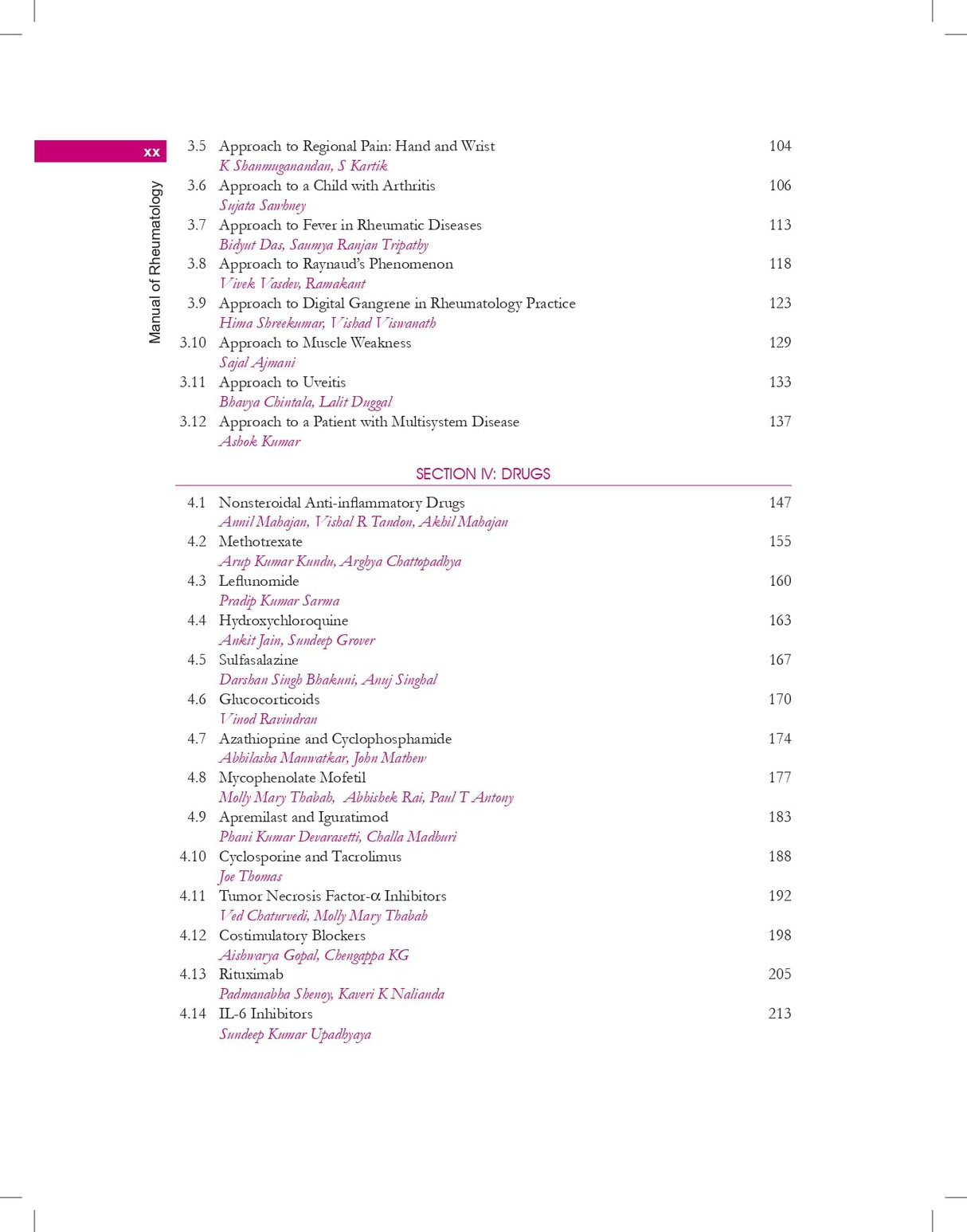 Manual Of Rheumatology 6Ed (Hb 2024) Indian Rheumatology Association