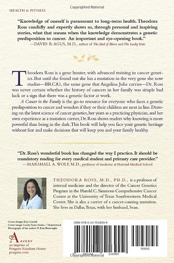 A Cancer in the Family: Take Control of Your Genetic Inheritance - Retail Maharaj
