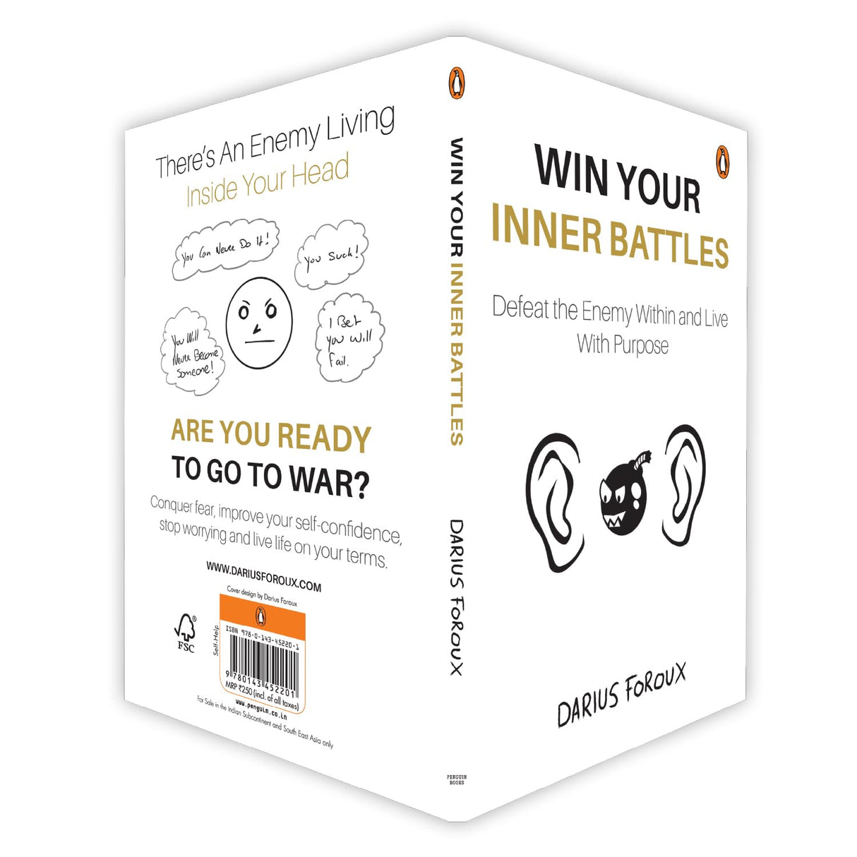 Win Your Inner Battles: Defeat the Enemy Within and Live With Purpose | Overcome Fear, Build Confidence & Conquer Self-Doubt - Retail Maharaj