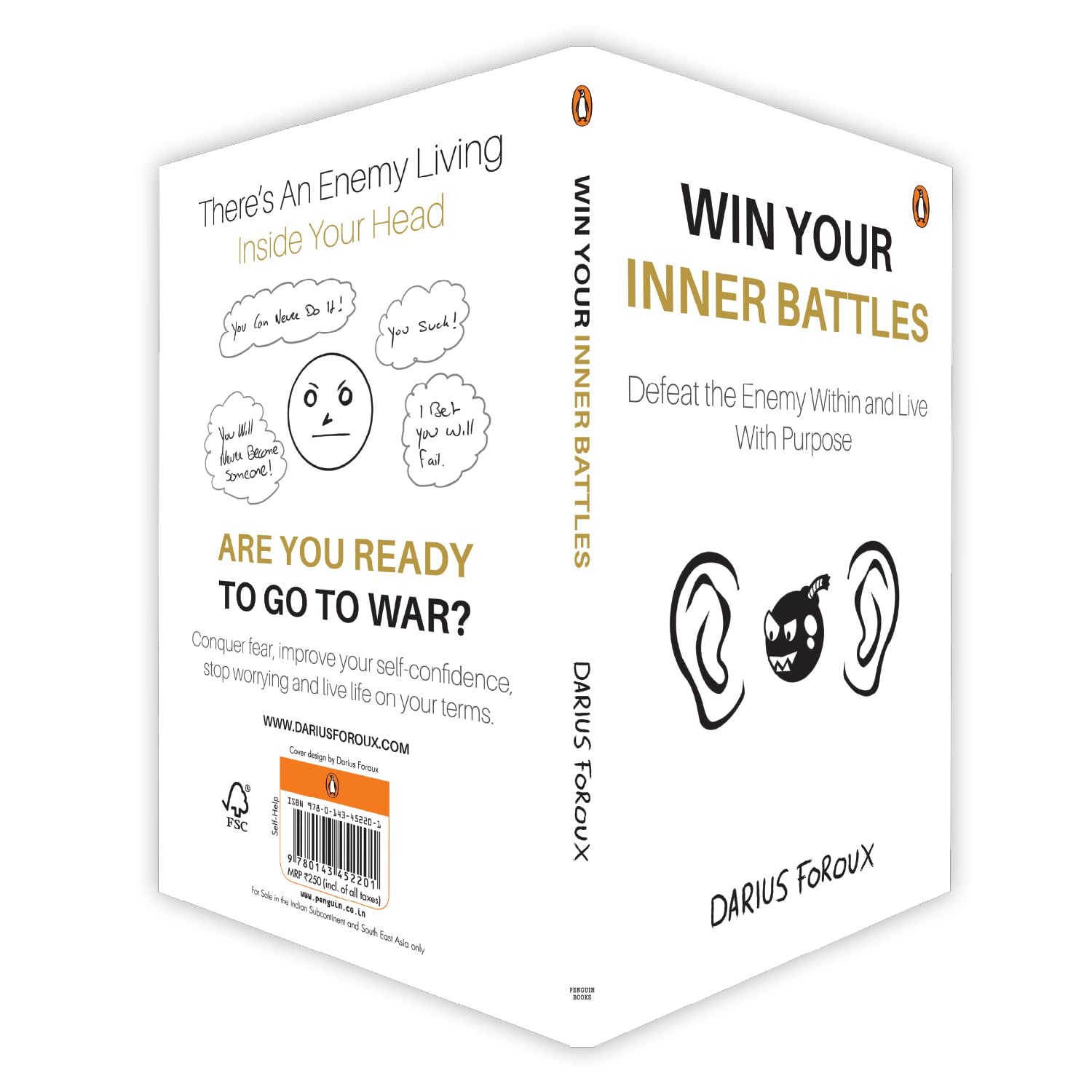 Win Your Inner Battles: Defeat the Enemy Within and Live With Purpose | Overcome Fear, Build Confidence & Conquer Self-Doubt - Retail Maharaj