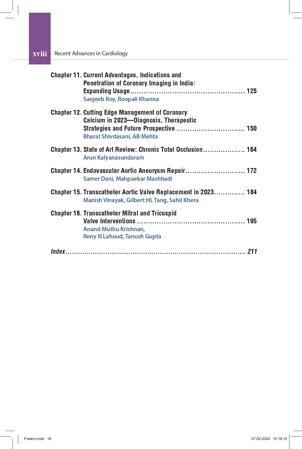 Recent Advances in Cardiology