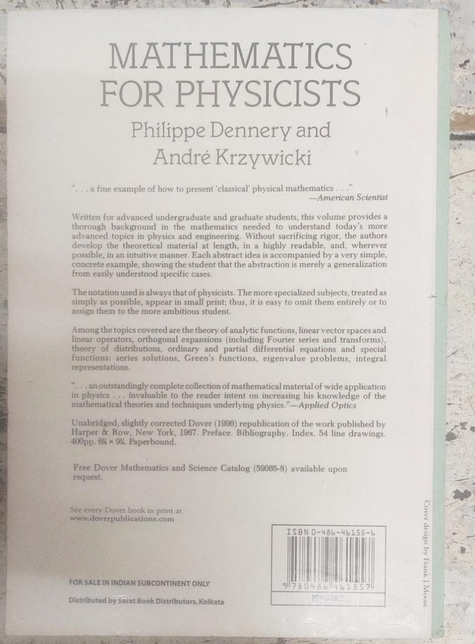 Mathematics For Physicists - Retail Maharaj