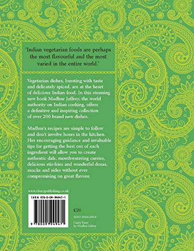 Curry Easy Vegetarian: 200 recipes for meat-free and mouthwatering curries from the Queen of Curry - Retail Maharaj