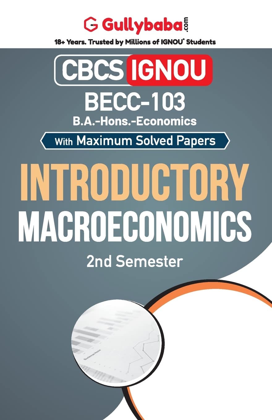 BECC-103 Introductory Macroeconomics - Retail Maharaj