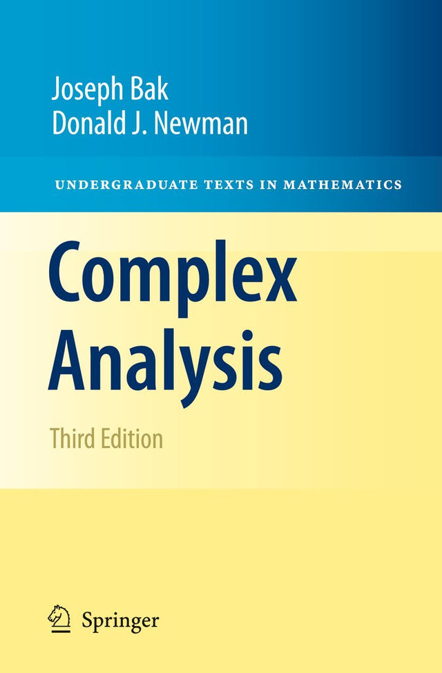 Complex Analysis (Undergraduate Texts in Mathematics) - Retail Maharaj