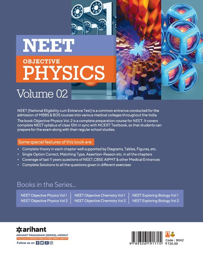 NEET Objective Physics Volume 2 - Retail Maharaj