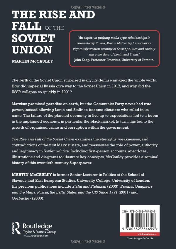 The Rise and Fall of the Soviet Union: 1917-1991 (Longman History of Russia) - Retail Maharaj