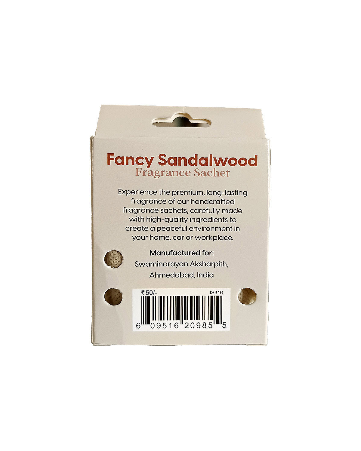 Fancy Fragrance Sachet 4.5" B.O.P Bag - Retail Maharaj