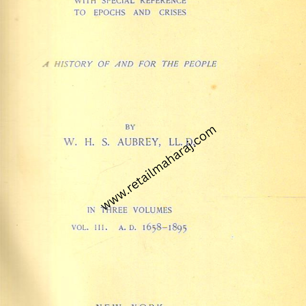 The Rise and Growth of the English Nation. VOL 3 - Retail Maharaj