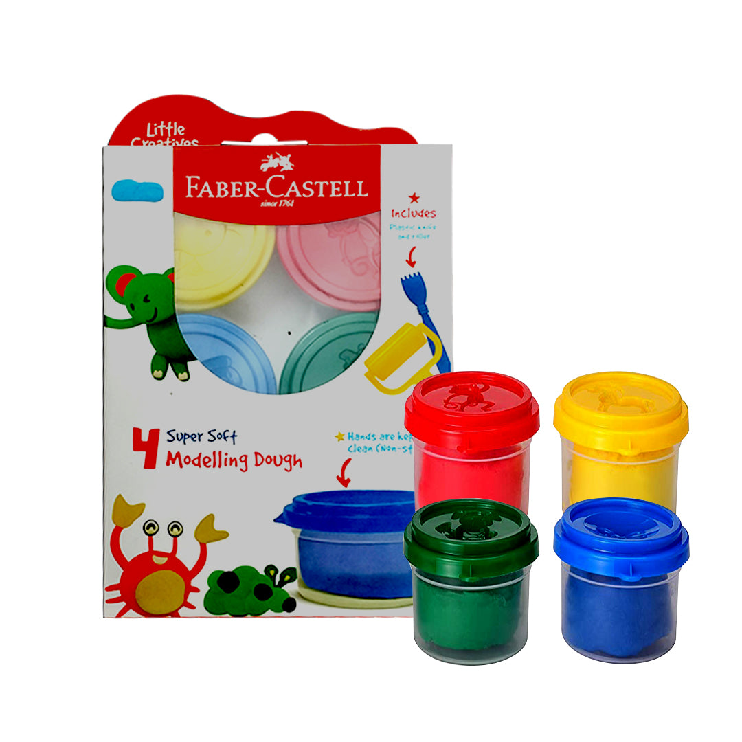 Faber Castell Kids Modelling Dough Set with Assorted Colours