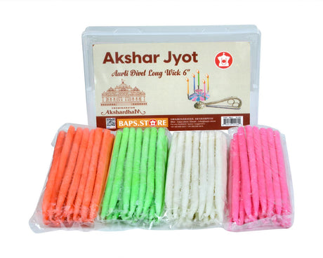 Akshar Deep Divet Sticks (Assorted Colors) - Retail Maharaj