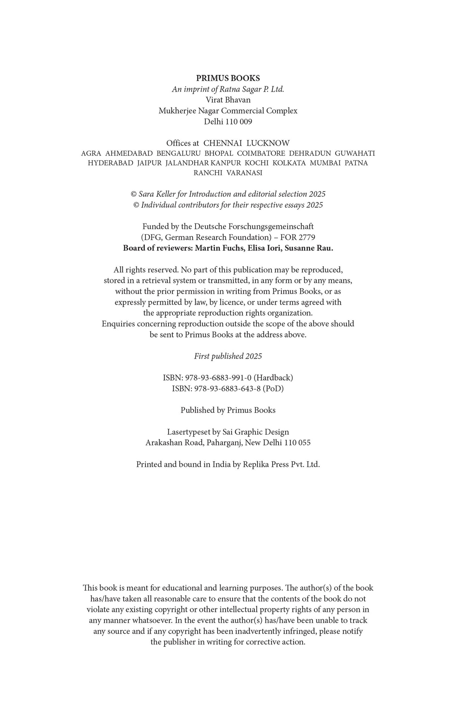 Primus Books- Accessing Water in the South Asian City