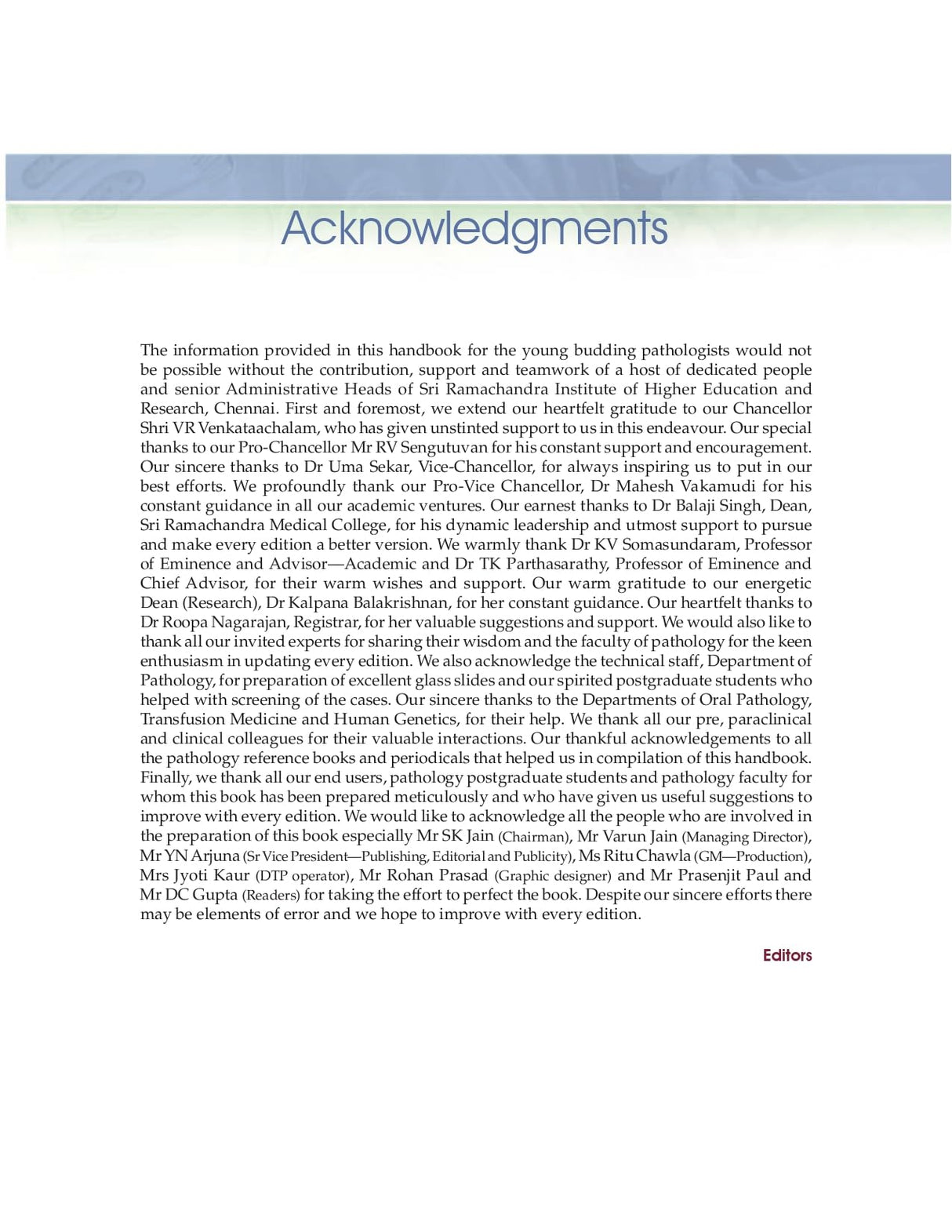 Handbook Of Pathology For Postgraduate Students 6Ed (Pb 2025)