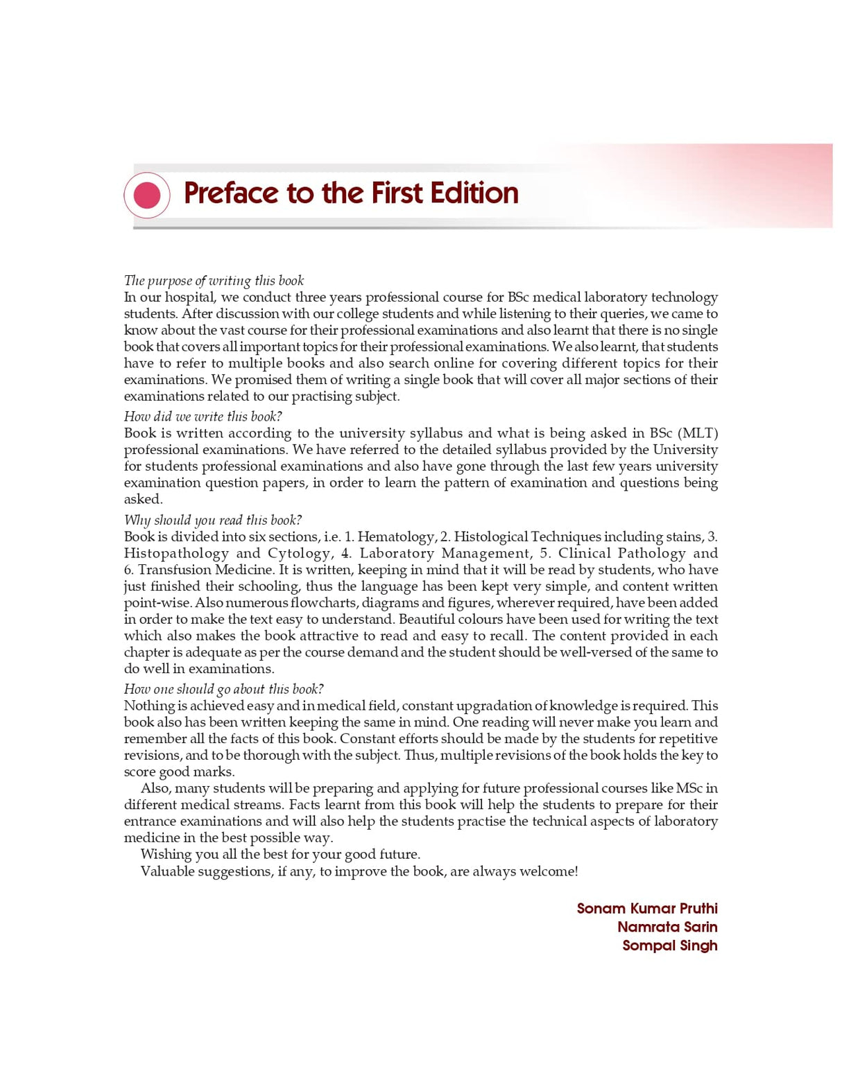 PREPARATORY MANUAL OF PATHOLOGY FOR MEDICAL LABORATORY TECHNOLOGY STUDENTS 2ED (PB 2023)