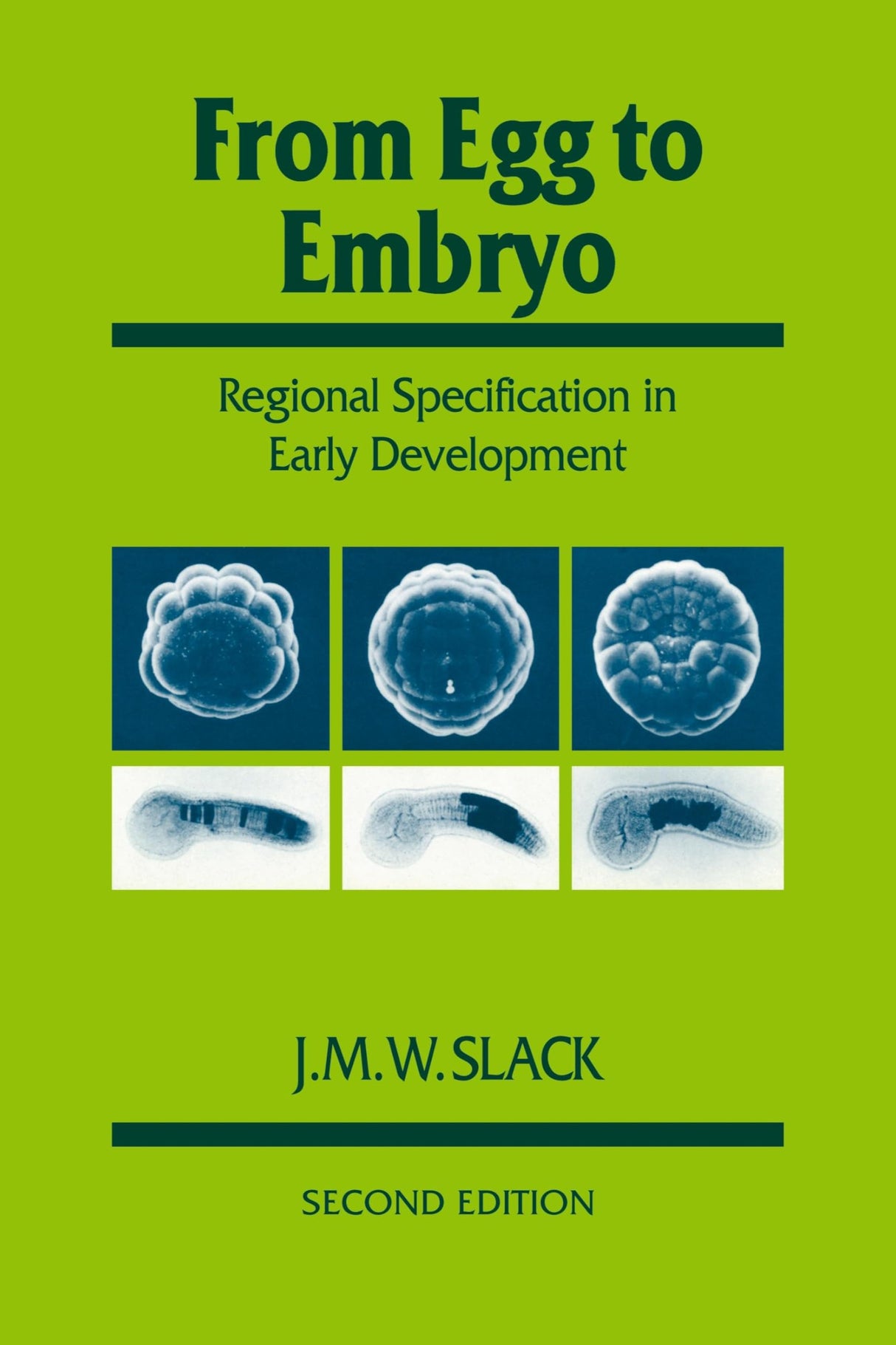 From Egg to Embryo: Regional Specification in Early Development: 26 (Developmental and Cell Biology Series)
