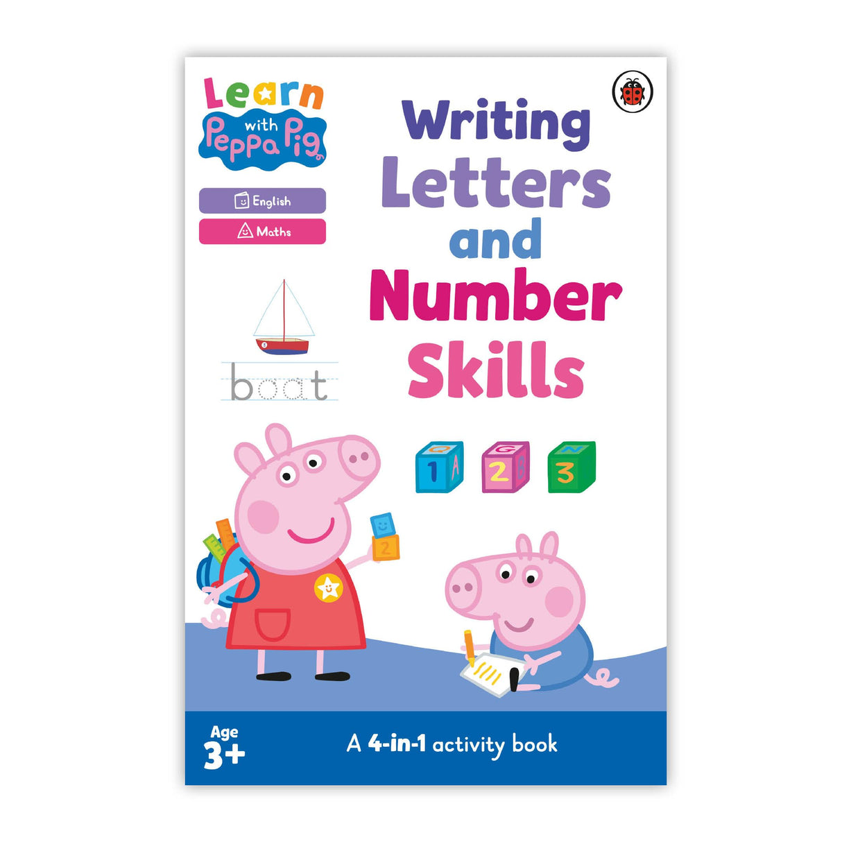 Peppa Pig: Learn with Peppa: Number Skills and Writing Bumper Activity Book (Set of 4) | Fun and Interactive Learning | Ideal for Preschool and Kindergarten Kids | Ages 3-6 - Retail Maharaj