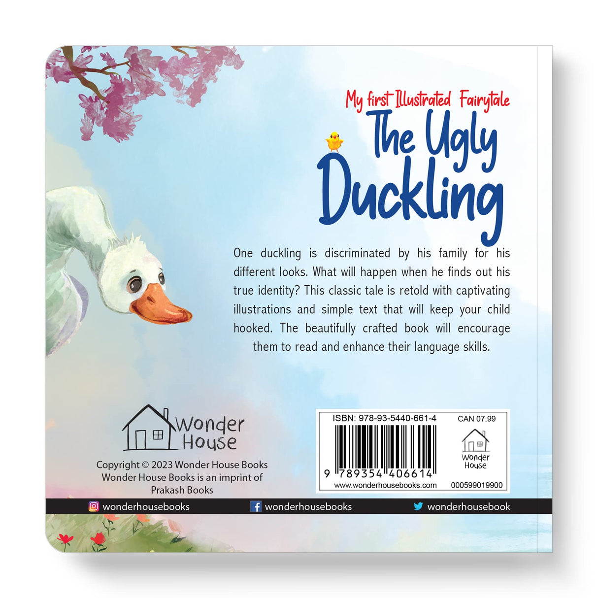 My first Illustrated Fairytale Board Book - The Ugly Duckling Board Book - Retail Maharaj