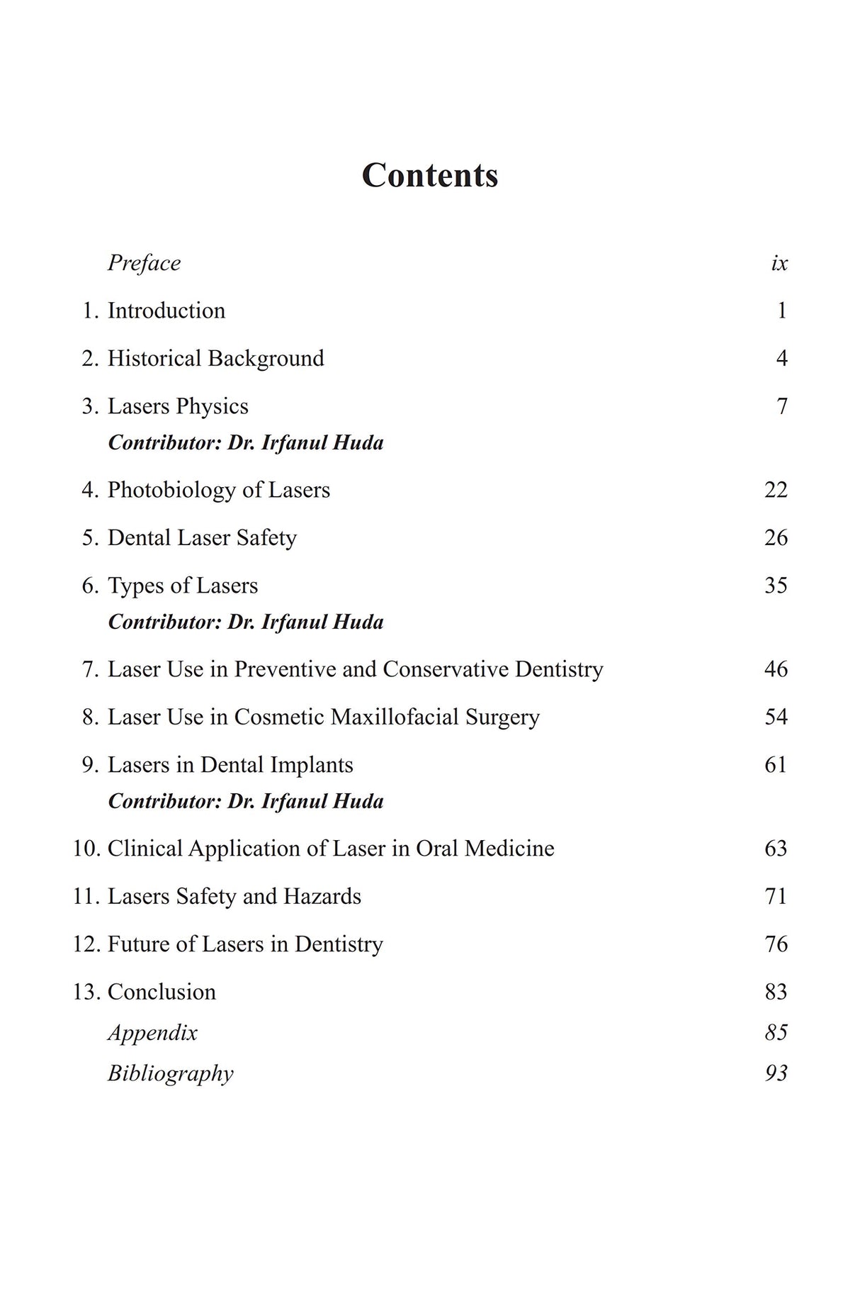 Fundamentals of Maxillofacial Laser