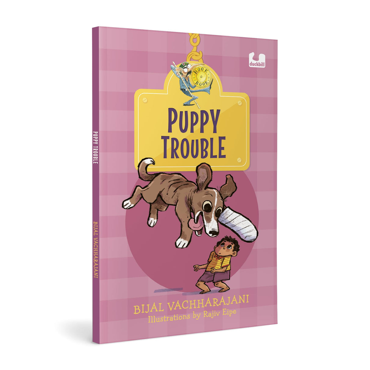 Puppy Trouble (Hook Books): The Comical Adventures of a Boy and a Puppy | Ages 5+ - Retail Maharaj