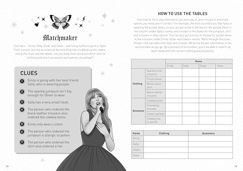 Swiftle: The ultimate Taylor Swift puzzle book - Retail Maharaj