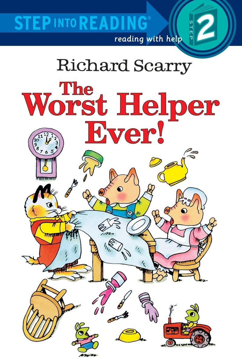 The Worst Helper Ever (Step into Reading) Scarry, Richard - Retail Maharaj