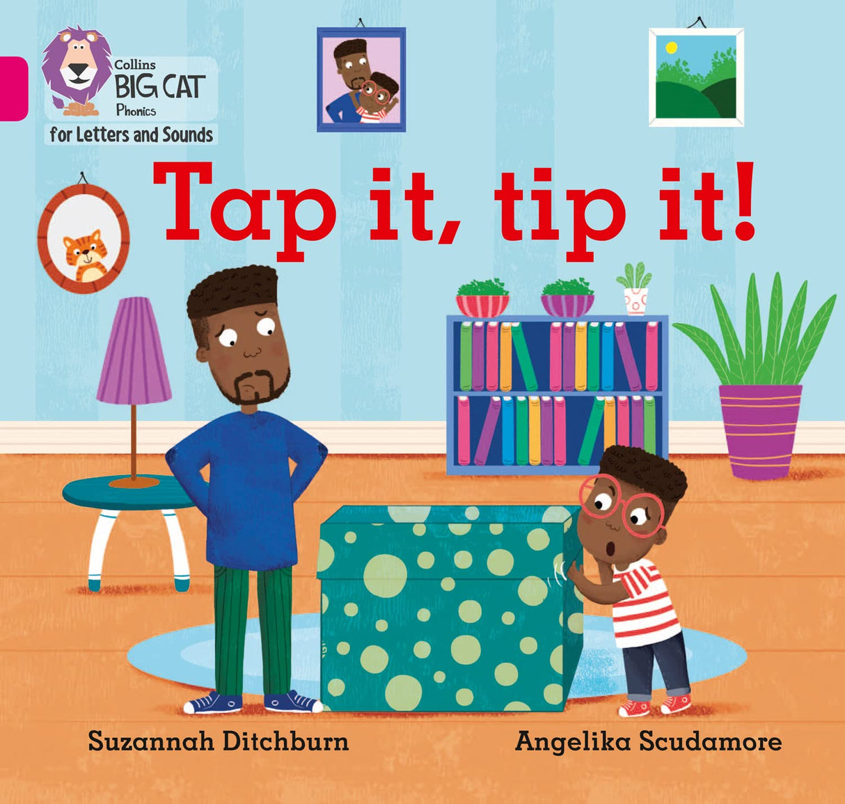 Big Cat L&S_Tap It Tip It: Band 01A/Pink A (Collins Big Cat Phonics for Letters and Sounds) - Retail Maharaj
