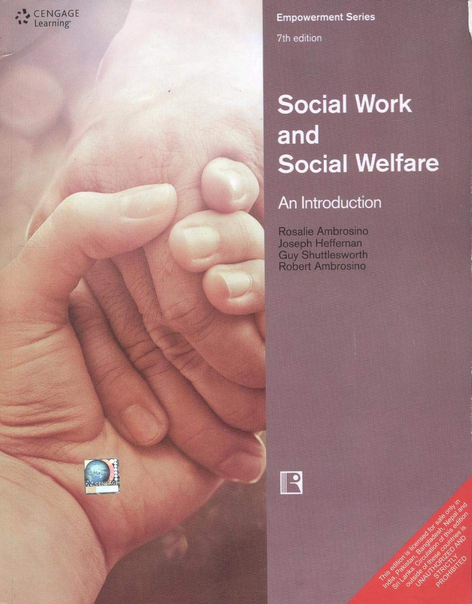SOCIAL WORK AND SOCIAL WELFARE: An Introduction - Retail Maharaj