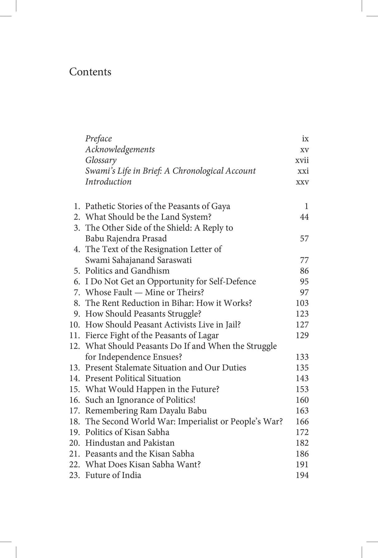 Primus Books- Selected Works of Swami Sahajanand Saraswati: Major Essays and Other Writings of Swami Sahajanand Saraswati- Vol IV - Retail Maharaj