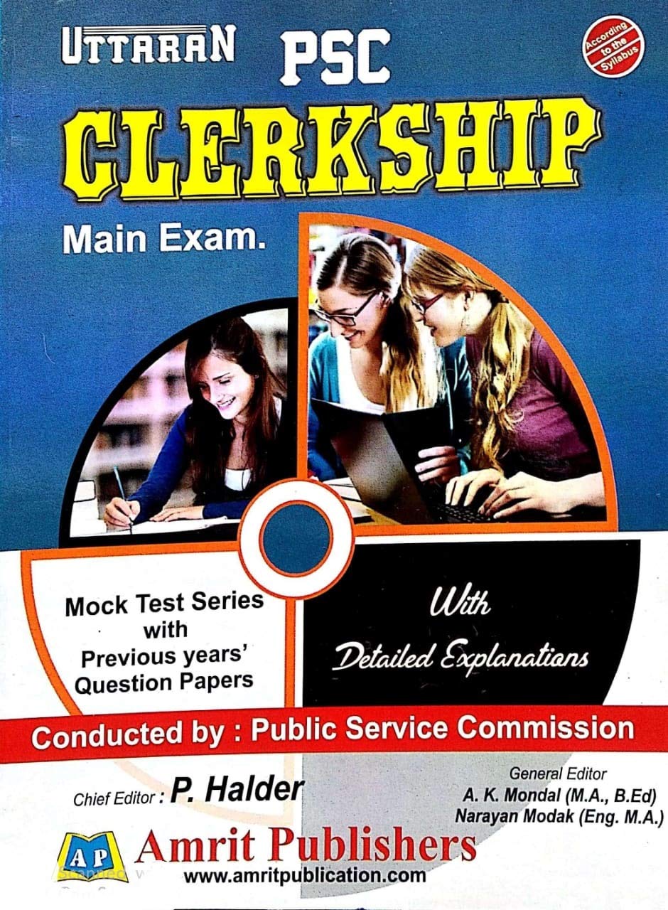 Uttaran West Bengal P.S.C Clerkship MAIN Examination in English - Retail Maharaj