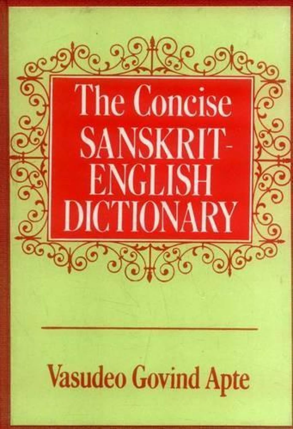 The Concise Sanskrit-English Dictionary - Retail Maharaj