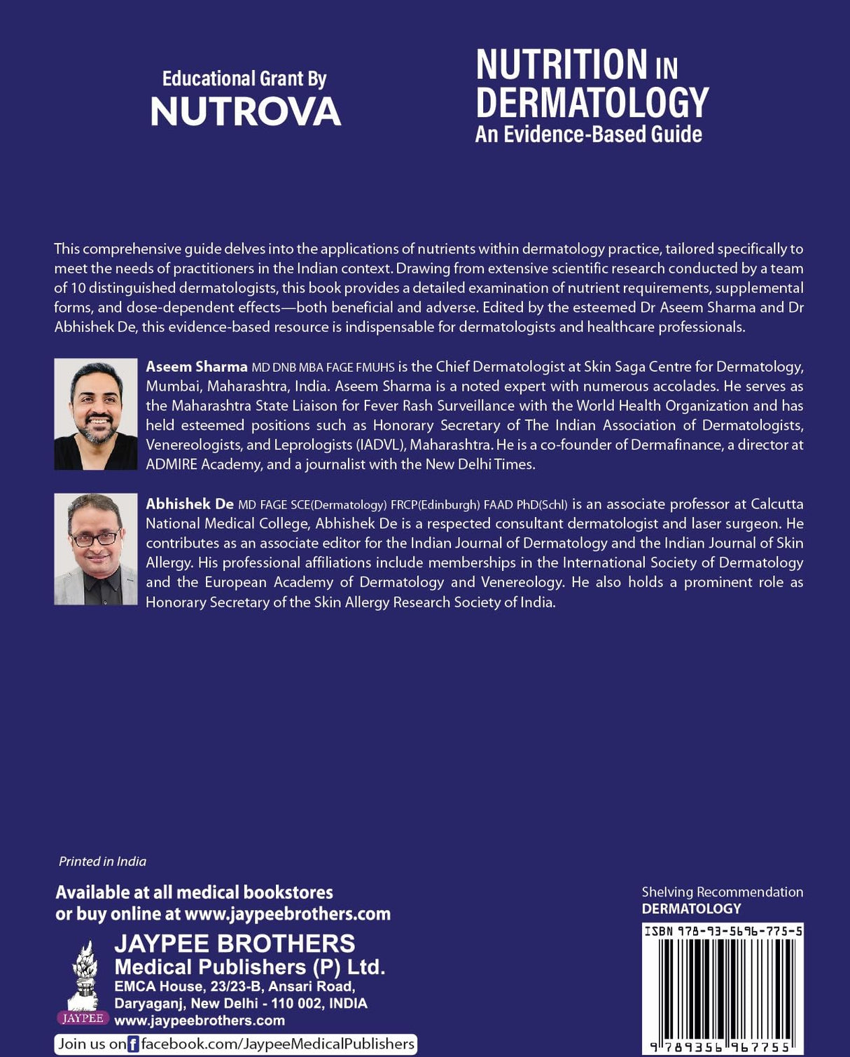 NUTRITION IN DERMATOLOGY: AN EVIDENCE-BASED GUIDE