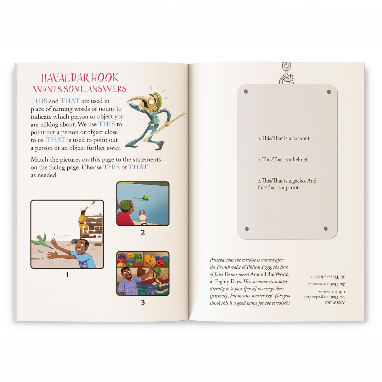 Passepartout Is That You? (Hook Books): A Detective Story of a Missing Tortoise Set in Tamil Nadu | Ages 5+ - Retail Maharaj