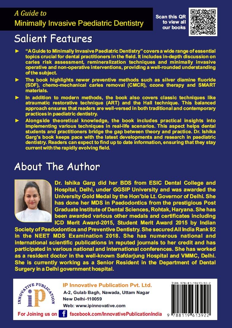A Guide to Minimally Invasive Paediatric Dentistry - Retail Maharaj